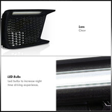 Load image into Gallery viewer, Subaru WRX STI 2018-2021 Front 2-in-1 Function Sequential LED DRL Bar (Running/Signal) Fog Light Bezels Black (S4 Style)