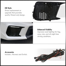 Load image into Gallery viewer, Subaru WRX STI 2018-2021 Front 2-in-1 Function Sequential LED DRL Bar (Running/Signal) Fog Light Bezels Black (S4 Style)