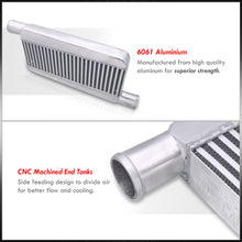 Load image into Gallery viewer, Universal Aluminum Intercooler (Bar &amp; Plate | Overall: 26.0&quot; x 11.0&quot; x 2.75&quot; | Core: 19.5&quot; x 6.0&quot; x 2.5&quot; | Inlet/Outlet: 2.5&quot;)
