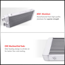 Load image into Gallery viewer, Universal Same Side Aluminum Intercooler (Tube & Fin | Overall: 28.0" x 11.0" x 3.0" | Core: 21.0" x 11" x 2.75" | Inlet/Outlet: 2.5")