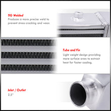 Load image into Gallery viewer, Universal Same Side Aluminum Intercooler (Tube & Fin | Overall: 28.0" x 11.0" x 3.0" | Core: 21.0" x 11" x 2.75" | Inlet/Outlet: 2.5")