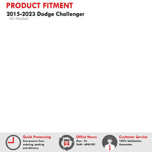 Load image into Gallery viewer, Dodge Challenger 2015-2023 Rear Red LED Reflector Light Smoke Len