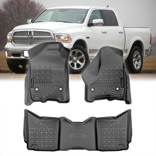 Load image into Gallery viewer, Dodge Ram 1500 Crew Cab 2009-2017 All Weather Guard 3D Floor Mat Liner