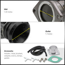 Load image into Gallery viewer, Universal Type RZ Style Blow Off Valve Black Top and Black Lip