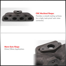 Load image into Gallery viewer, Honda Prelude 1992-2001 H22 T3/T4 Cast Iron Turbo Manifold