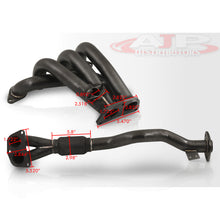 Load image into Gallery viewer, Toyota Corolla 1.8L I4 1993-1997 Stainless Steel Exhaust Header Black