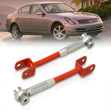 Load image into Gallery viewer, Nissan 350Z 2003-2009 / Infiniti G35 2003-2007 Rear Control Arms Camber Kit Red