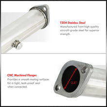 Load image into Gallery viewer, Acura Integra 1990-2001 / Honda Civic 1988-2000 / CRX 1988-1991 / Del Sol 1993-1997 3" T3/T4 Turbo Downpipe (Driverside Exit)