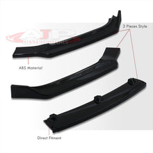 Load image into Gallery viewer, Audi A4 2017-2018 3-Piece Style Front Bumper Lip Gloss Black