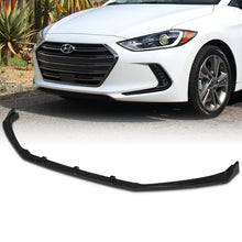 Load image into Gallery viewer, Hyundai Elantra 2017-2018 3-Piece Style Front Bumper Lip Gloss Black