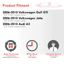Load image into Gallery viewer, Volkswagen Golf GTI 2.0 FSi T MK5 MK6 2006-2010 Bolt-On Silicone Intercooler Piping Kit + Black Couplers (Use with IC-B20A)