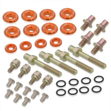 Load image into Gallery viewer, Acura Honda B-Series B16 B17 B18 Low Profile Engine Valve Cover Bolts Orange

