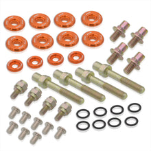 Load image into Gallery viewer, Acura Honda B-Series B16 B17 B18 Low Profile Engine Valve Cover Bolts Orange