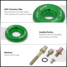 Load image into Gallery viewer, Acura Honda B-Series B16 B17 B18 Low Profile Engine Valve Cover Bolts Green