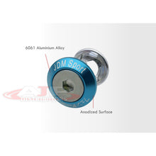 Load image into Gallery viewer, Universal 6pcs JDM Sport Fender Washer M8 Anchor Type Fasteners Kit Blue