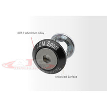 Load image into Gallery viewer, Universal 6pcs JDM Sport Fender Washer M8 Anchor Type Fasteners Kit Gunmetal