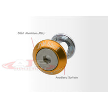 Load image into Gallery viewer, Universal 6pcs JDM Sport Fender Washer M8 Anchor Type Fasteners Kit Gold