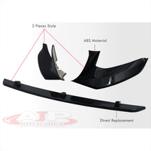 Load image into Gallery viewer, BMW 5 Series G30 2017-2020 3-Piece Style Front Bumper Lip Gloss Black