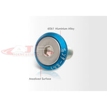 Load image into Gallery viewer, Universal 6 Piece JDM Blue Billet Aluminum Engine Bay Dress Up Kit M8 x 20mm Fender Washer