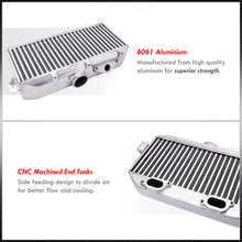 Load image into Gallery viewer, Subaru WRX 2002-2006 Bar & Plate Bolt-On Top Mount Aluminum Intercooler