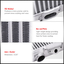 Load image into Gallery viewer, Subaru WRX 2002-2006 Bar & Plate Bolt-On Top Mount Aluminum Intercooler