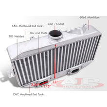 Load image into Gallery viewer, Subaru WRX 2002-2006 Bar & Plate Bolt-On Top Mount Aluminum Intercooler