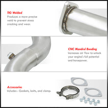 Load image into Gallery viewer, Lexus IS300 1998-2005 T04B 3" Turbo Downpipe