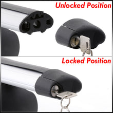 Load image into Gallery viewer, Universal Aluminum 52" Roof Crossbar Cargo Rack with Lock Key