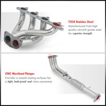 Load image into Gallery viewer, Honda Prelude 2.2L I4 H23 VTEC 1992-1996 Stainless Steel Exhaust Header