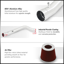 Load image into Gallery viewer, Nissan Altima 2002-2006 / Maxima 2004-2005 3.5L V6 Cold Air Intake Polished
