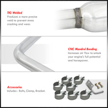 Load image into Gallery viewer, Cadillac Escalade 6.0L V8 2002-2006 Dual Tip Stainless Steel Catback Exhaust System (Excluding ESV & EXT Models) (Piping: 2.5" / 65mm | Tip: 4.5")