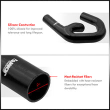 Load image into Gallery viewer, For 2006-2010 Volkswagen VW Golf GTI Jetta / Audi A3 Tube & Fin Turbo Intercooler FMIC + Piping Kit Black Couplers - 2.0L 2.0T FSi Mk5 Mk6 07 08 09