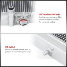 Load image into Gallery viewer, Mitsubishi Lancer Evo 7 8 9 2003-2007 Aluminum Radiator