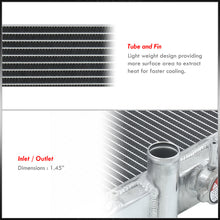 Load image into Gallery viewer, Mitsubishi Lancer Evo 7 8 9 2003-2007 Aluminum Radiator