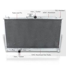 Load image into Gallery viewer, Mitsubishi Lancer Evo 7 8 9 2003-2007 Aluminum Radiator