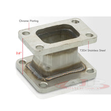 Load image into Gallery viewer, Universal T3 to T4 / T70 Stainless Steel Turbo Conversion Adapter Flange