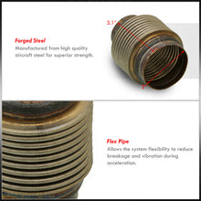 Load image into Gallery viewer, Universal 3.1" x 2" x 1.6" Flex Pipe