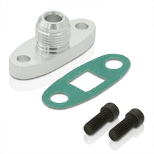 Load image into Gallery viewer, Universal T4 10AN Male Fitting Oil Drain Line Flange Polished