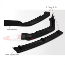 Load image into Gallery viewer, Lexus ES 350 2019-2021 3-Piece Style Front Bumper Lip Gloss Black