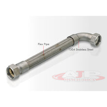 Load image into Gallery viewer, Universal 12" 35mm / 38mm Flexible Wastegate Elbow Dump Tube Pipe