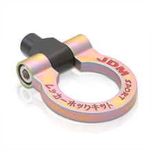 Load image into Gallery viewer, JDM Sport Heavy Duty Mild Steel Neon Front Rear Tow Hook Ring (M12 x 1.75 Thread)