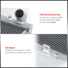 Load image into Gallery viewer, Mazda RX7 FD3S 1993-1997 Manual Transmission Aluminum Radiator
