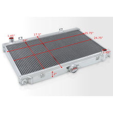 Load image into Gallery viewer, Nissan 240SX S13 1989-1994 SR20DET Manual Transmission Aluminum Radiator