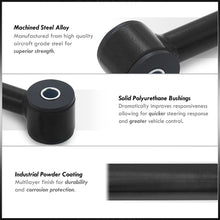 Load image into Gallery viewer, For 1982-2002 Chevy Camaro / Pontiac Firebird Z28 1-Piece Rear Lower Control Arm Panhard Bar Black