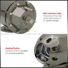 Load image into Gallery viewer, Universal SQV Style Gunmetal Blow Off Valve BOV + 2.5" Aluminum Piping Flange Adapter Kit