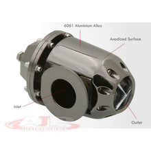 Load image into Gallery viewer, Universal SQV Style Gunmetal Blow Off Valve BOV + 2.5" Aluminum Piping Flange Adapter Kit
