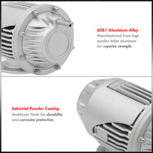 Load image into Gallery viewer, Universal SSQV Style Chrome Blow Off Valve BOV + Aluminum O-Ring Weldable Adapter Flange Kit