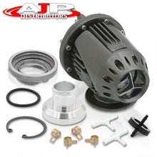 Load image into Gallery viewer, Universal SSQV Style Smoke Blow Off Valve BOV + Aluminum O-Ring Weldable Adapter Flange Kit