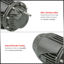 Load image into Gallery viewer, Universal SSQV Style Smoke Blow Off Valve BOV + 2.5" Aluminum Adapter Flange Kit