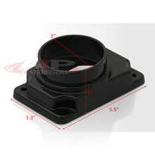 Load image into Gallery viewer, Universal 3" Mitsubishi Air Intake Filter Adapter Black